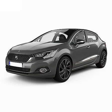 Tappetini auto in gomma DS 4 fabbricazione 03.2011 - 06.2018, carrozzeria hatchback
