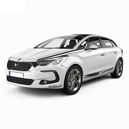 Tappetini auto in gomma DS 5 fabbricazione 01.2012 - 12.2018, carrozzeria hatchback