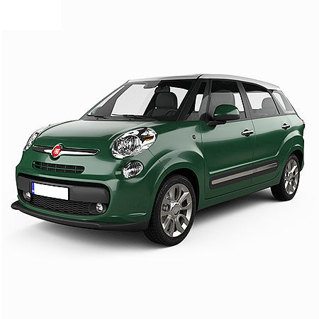Tappetini auto in gomma Fiat 500L fabbricazione 09.2012 - presente, carrozzeria auto famigliare
