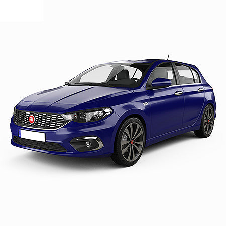Protezione soglia porta in acciaio inossidabile Fiat Tipo fabbricazione 01.2016 - presente, carrozzeria hatchback