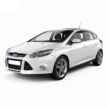 Tappetini auto in gomma Ford Focus III fabbricazione 03.2011 - 08.2018, carrozzeria hatchback