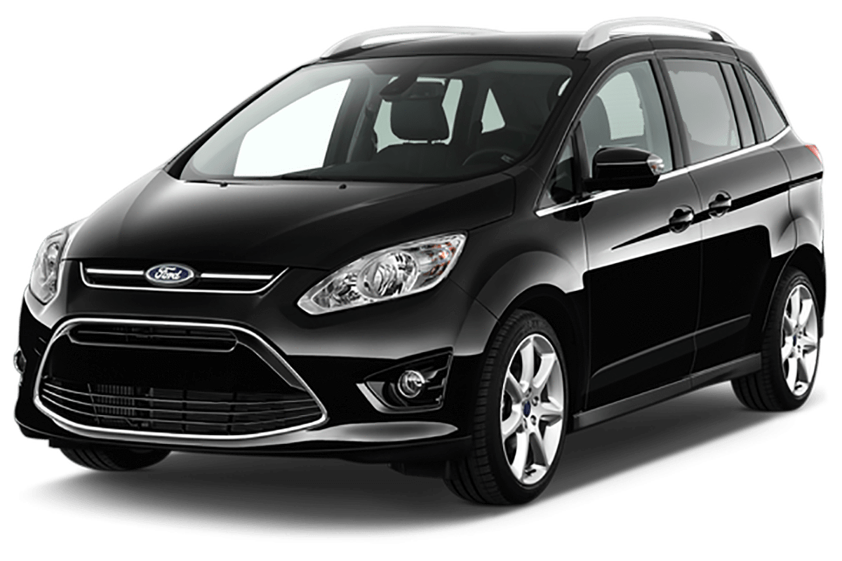 Protezione del poggiapiedi per la gamba sinistra in acciaio inossidabile Ford Grand C-Max II fabbricazione 11.2010 - 06.2019, carrozzeria van