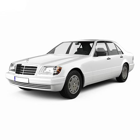 Vasche baule Mercedes W140