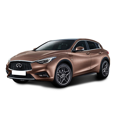 Tappetini auto in gomma Infiniti Q30s fabbricazione 2015 - 2019, carrozzeria hatchback