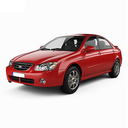 Tappetini auto in gomma Kia Cerato I fabbricazione 2004 - 2009, carrozzeria berlina