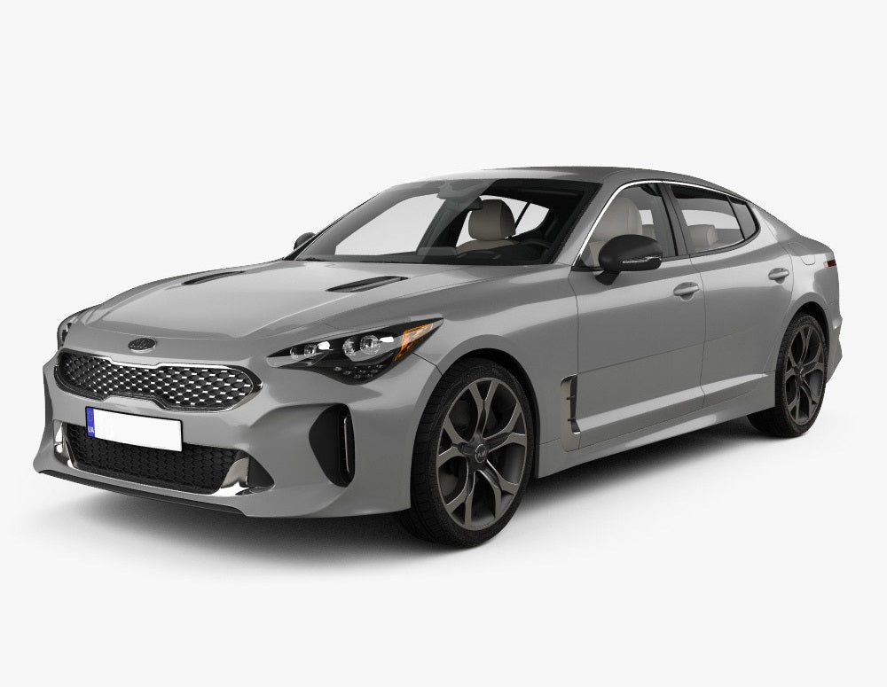 Tappetini auto in gomma Kia Stinger fabbricazione 10.2017 - presente, carrozzeria hatchback