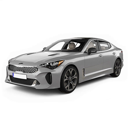 Tappetini auto in gomma Kia Stinger fabbricazione 10.2017 - presente, carrozzeria berlina