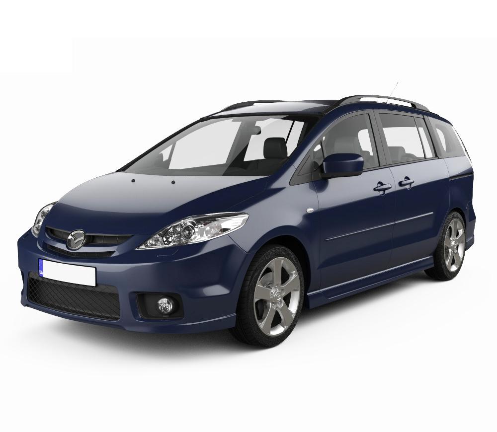 Tappetini auto in moquette Mazda 5 I fabbricazione 2005 - 09.2010, carrozzeria van