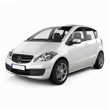 Tappetini auto in moquette Mercedes MB W169 fabbricazione 09.2004 - 08.2012, carrozzeria hatchback