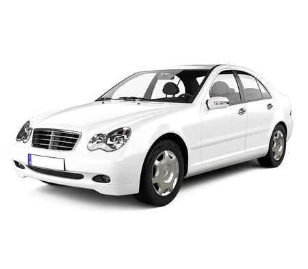 Tappetini auto in moquette Mercedes MB W203 fabbricazione 2001 - 03.2007, carrozzeria berlina