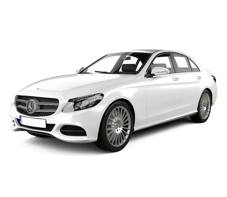Tappetini auto a vaschetta Mercedes Classe C W205 fabbricazione 03.2014 - 11.2020, carrozzeria berlina