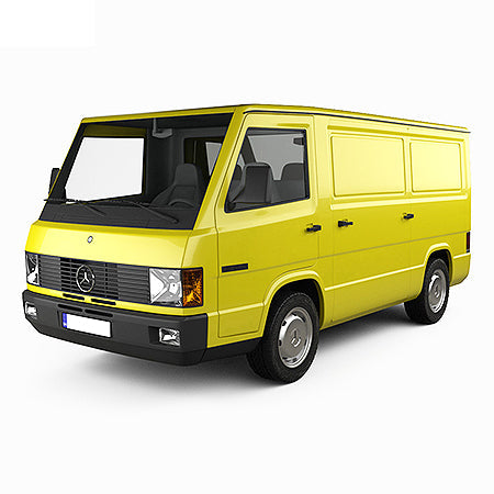 Tappetini auto in gomma Mercedes MB fabbricazione 1983 - 1998, carrozzeria van