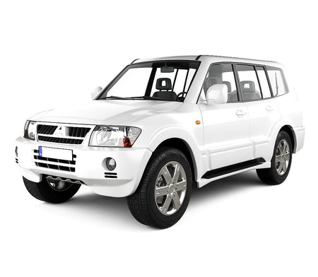 Tappetini auto in moquette Mitsubishi Pajero III fabbricazione 2000 - 03.2007, carrozzeria suv