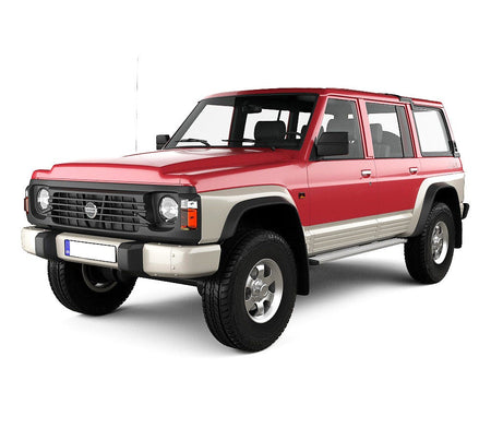 Vasche baule Nissan Patrol GR Y60 fabbricazione 1982 - 1997, carrozzeria suv