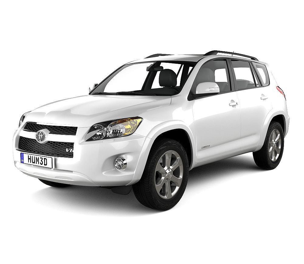 Protezione paraurti per bagagliaio di plastica Toyota RAV