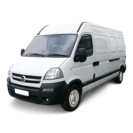 Protezione soglia porta in acciaio inossidabile Opel Movano A fabbricazione 2003 - 2010, carrozzeria van