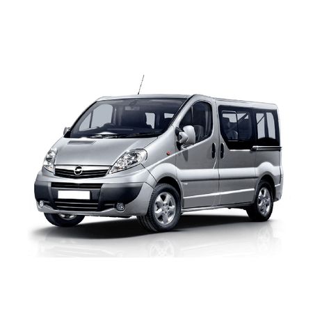 Tappetini auto a vaschetta Opel Vivaro A fabbricazione 09.2001 - 08.2014, carrozzeria van