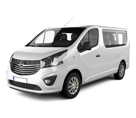 Tappetini auto in gomma Opel Vivaro B fabbricazione 09.2014 - 02.2019, carrozzeria van