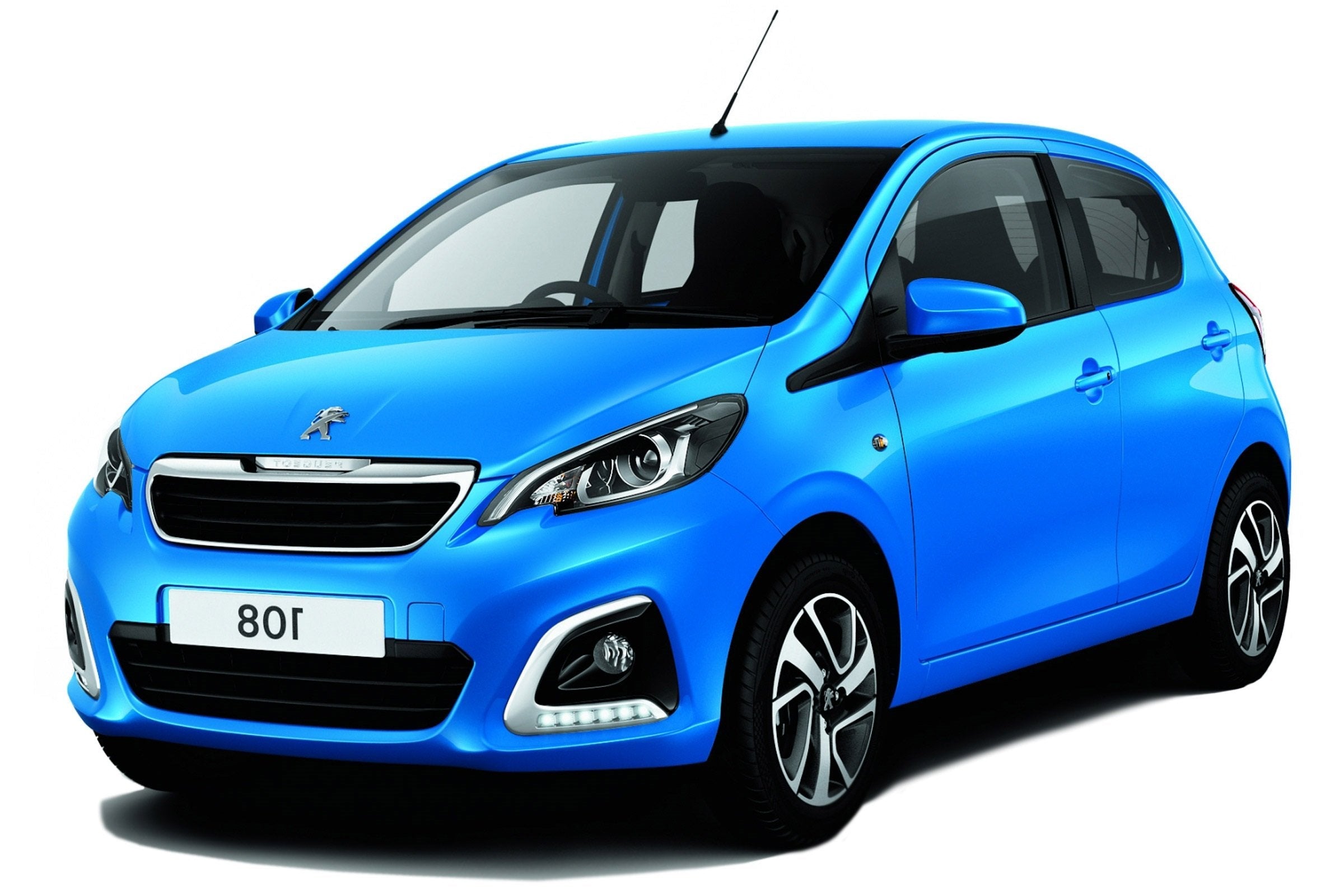Tappetini auto in gomma Peugeot 108 fabbricazione 07.2014 - presente, carrozzeria hatchback