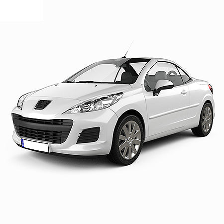 Tappetini auto in moquette Peugeot 407 207 fabbricazione 2006 - 2012, carrozzeria cabrio