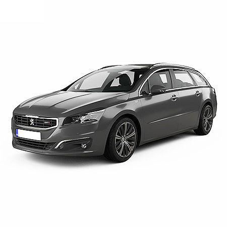 Tappetini auto a vaschetta Peugeot 508 II fabbricazione 11.2018 - presente, carrozzeria auto famigliare