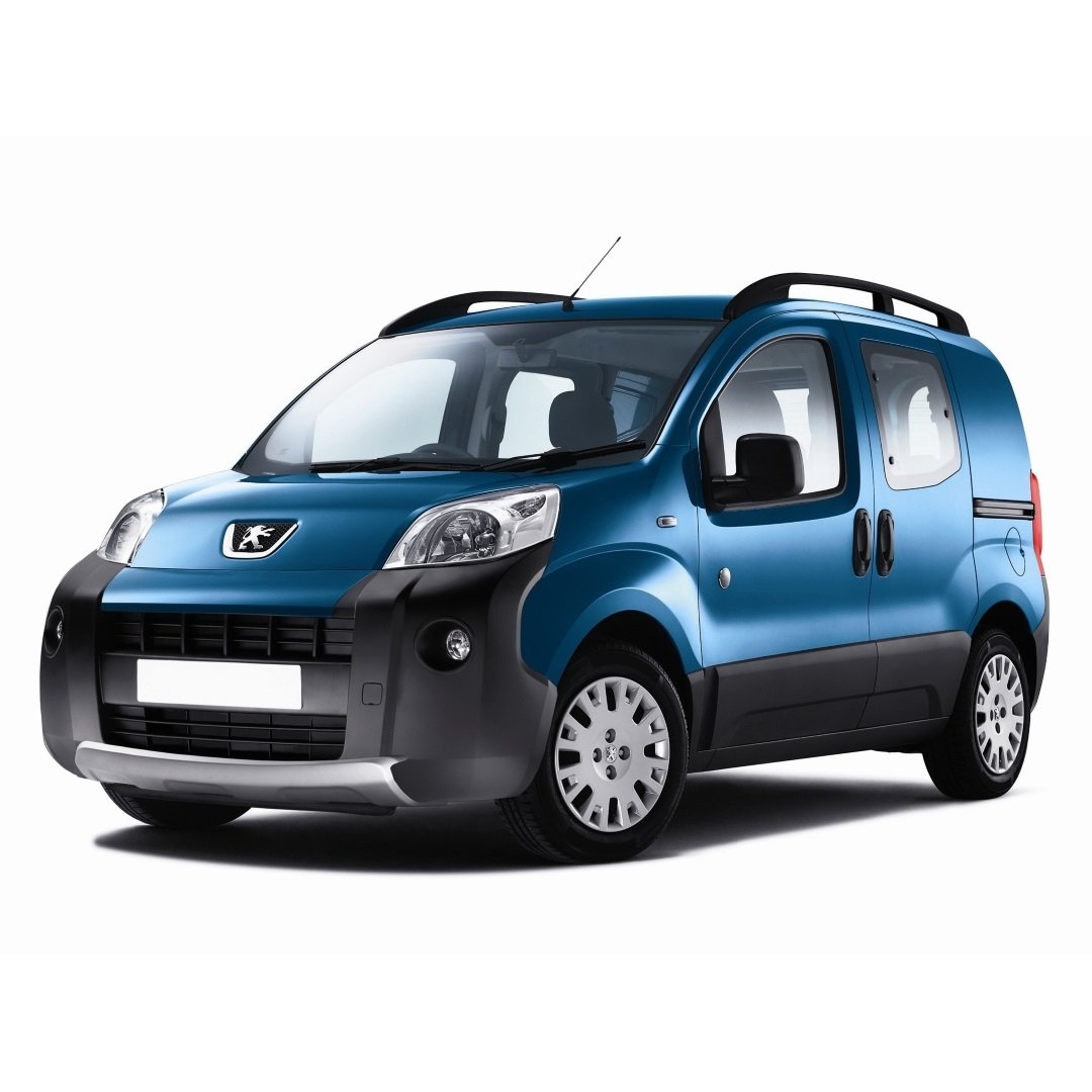 Tappetini auto in gomma Peugeot Bipper fabbricazione 06.2008 - 2017, carrozzeria van