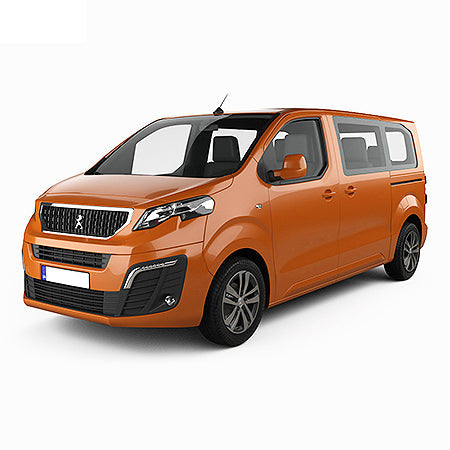 Tappetini auto in gomma Peugeot Expert Traveller Expert III Traveller fabbricazione 01.2016 - presente, carrozzeria van