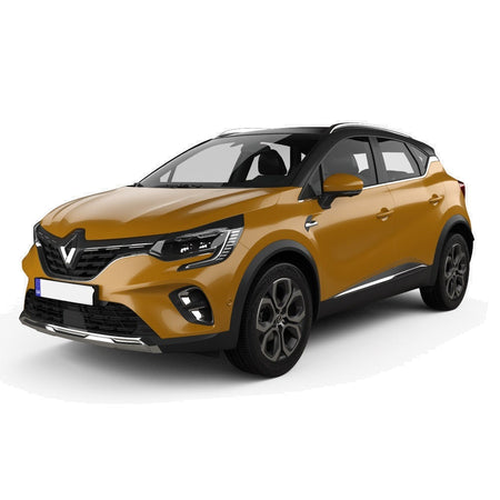 Tappetini auto in moquette Renault Captur II fabbricazione 01.2020 - 06.2024, carrozzeria suv
