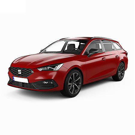 Tappetini auto in gomma Seat Leon IV MHEV fabbricazione 2020 - presente, carrozzeria auto famigliare