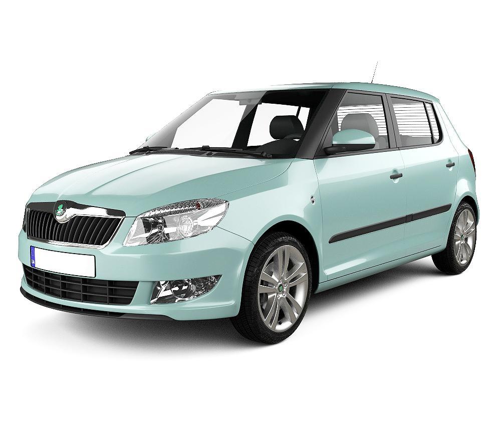 Vasche baule Skoda Fabia II fabbricazione 03.2007 - 10.2014, carrozzeria hatchback