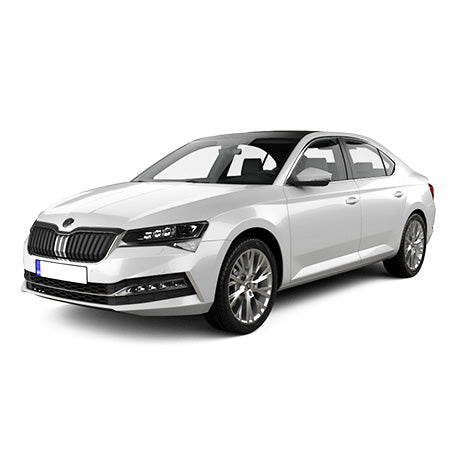 Tappetini auto a vaschetta Skoda Superb IV PHEV fabbricazione 2020 - 06.2022, carrozzeria berlina