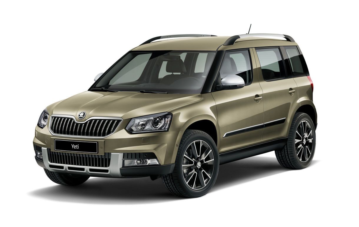 Protezione del poggiapiedi per la gamba sinistra in acciaio inossidabile Skoda Yeti fabbricazione 06.2009 - 11.2017, carrozzeria van