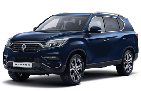 Tappetini auto in gomma Ssang Yong Rexton W IV fabbricazione 11.2017 - presente, carrozzeria suv