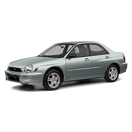 Tappetini auto in moquette Subaru Impreza II fabbricazione 2003 - 2007, carrozzeria berlina