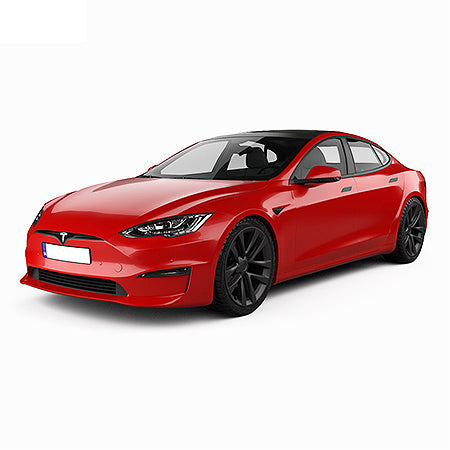 Tappetini auto in moquette Tesla Model 3 Model S fabbricazione 07.2012 - 12.2020, carrozzeria coupé