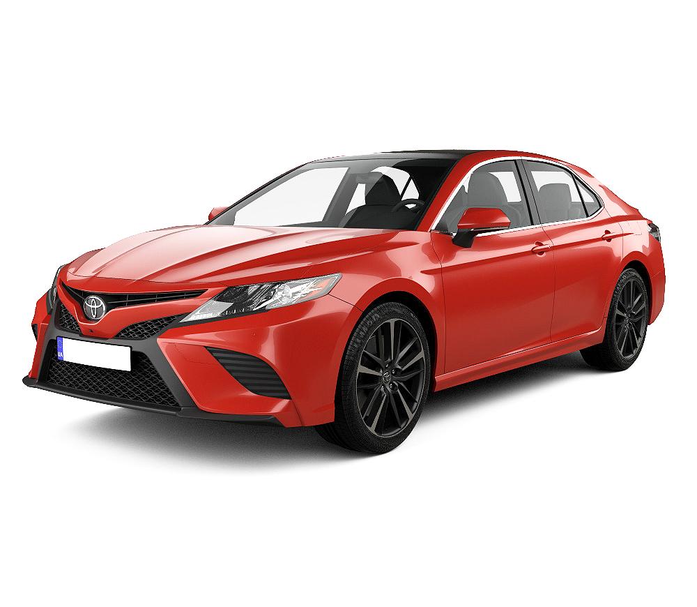 Tappetini auto in moquette Toyota Camry fabbricazione 04.2019 - 2024, carrozzeria berlina