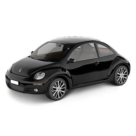 Tappetini auto in gomma Volkswagen Beetle fabbricazione 1998 - 2010, carrozzeria hatchback