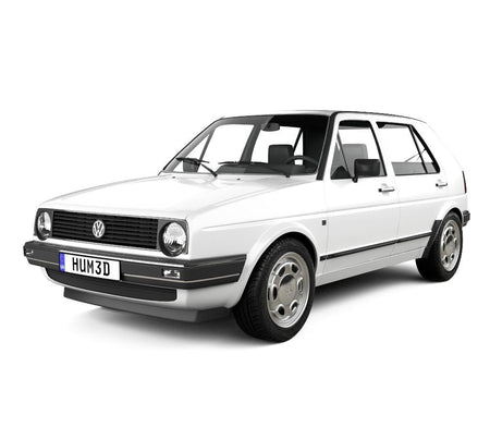 Vasche baule Volkswagen Golf 2 fabbricazione 1983 - 1991, carrozzeria hatchback