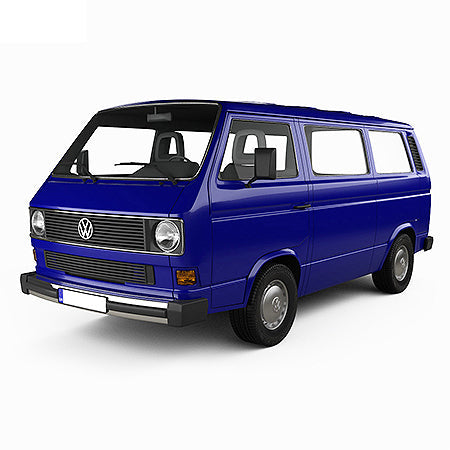 Tappetini auto in gomma Volkswagen T3 fabbricazione 1979 - 1991, carrozzeria van
