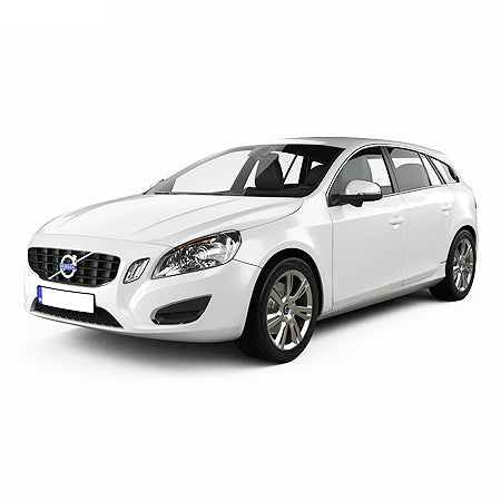 Tappetini auto in gomma Volvo V60 II fabbricazione 07.2018 - presente, carrozzeria auto famigliare