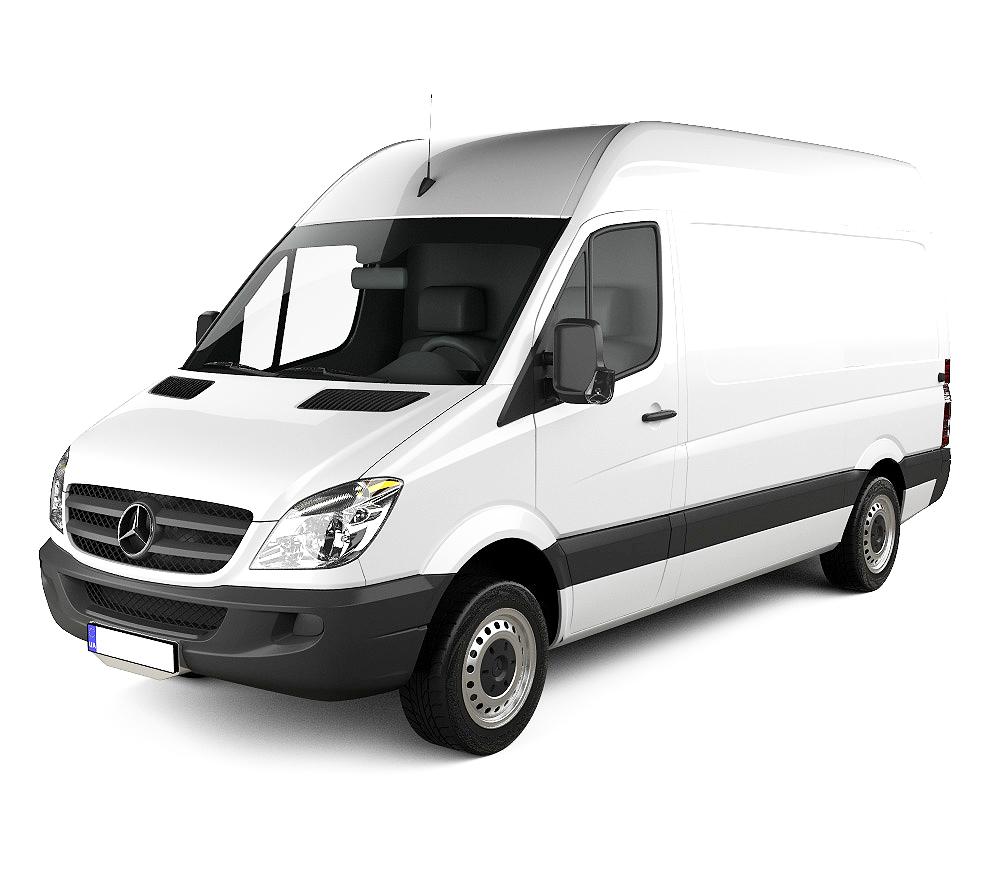 Tappetini auto in gomma Volkswagen Sprinter II fabbricazione 2006 - 2015, carrozzeria van