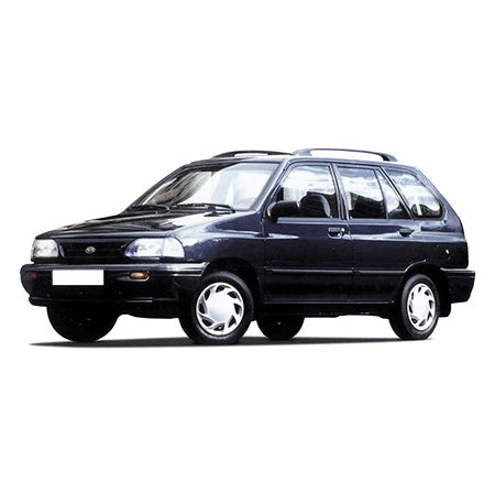 Vasche baule Kia Pride fabbricazione 1995 - 2000, carrozzeria auto famigliare