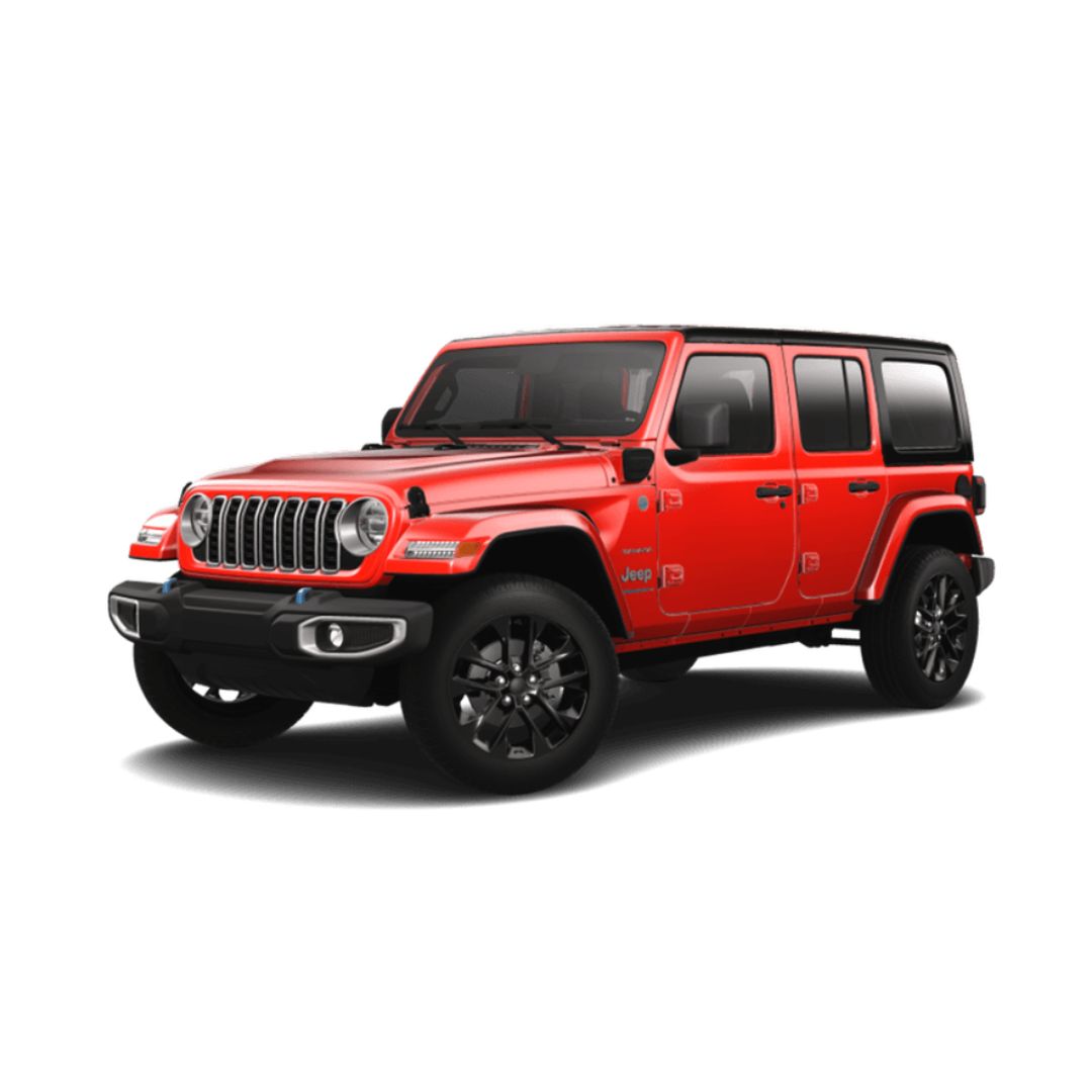 Tappetini auto a vaschetta Jeep Wrangler PHEV fabbricazione 2021 - presente, carrozzeria suv