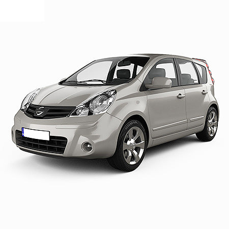 Tappetini auto a vaschetta Nissan Note II fabbricazione 2012 - presente, carrozzeria hatchback
