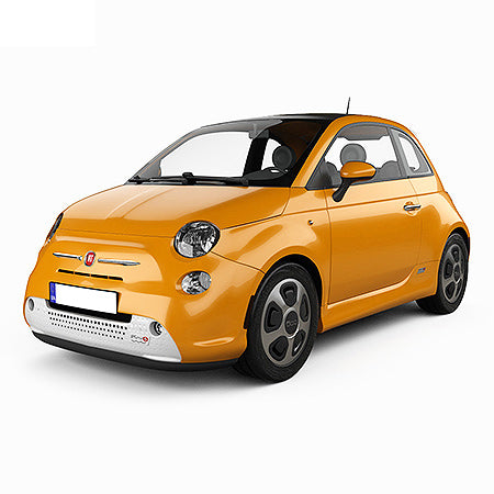 Tappetini auto a vaschetta Fiat 500e I Electric fabbricazione 2015 - 2020, carrozzeria hatchback