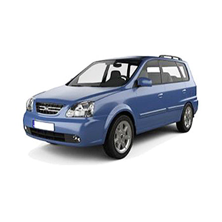 Tappetini auto in gomma Kia Carens II fabbricazione 1999 - 10.2006, carrozzeria van