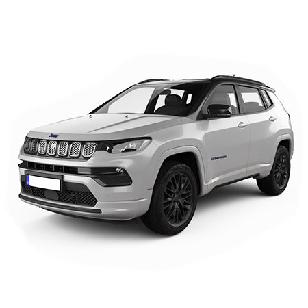 Tappetini auto in gomma Jeep Compass II (MP) 4xe fabbricazione 07.2020 - presente, carrozzeria suv