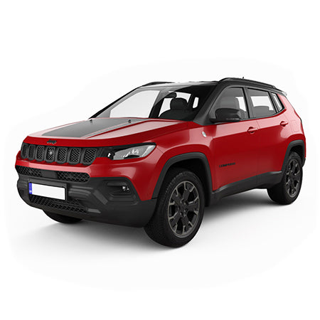 Tappetini auto a vaschetta Jeep Compass Facelift Plug-in Hybrid fabbricazione 2021 - presente, carrozzeria suv