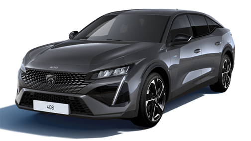 Tappetini auto in gomma Peugeot 408 PHEV fabbricazione 2023 - presente, carrozzeria suv