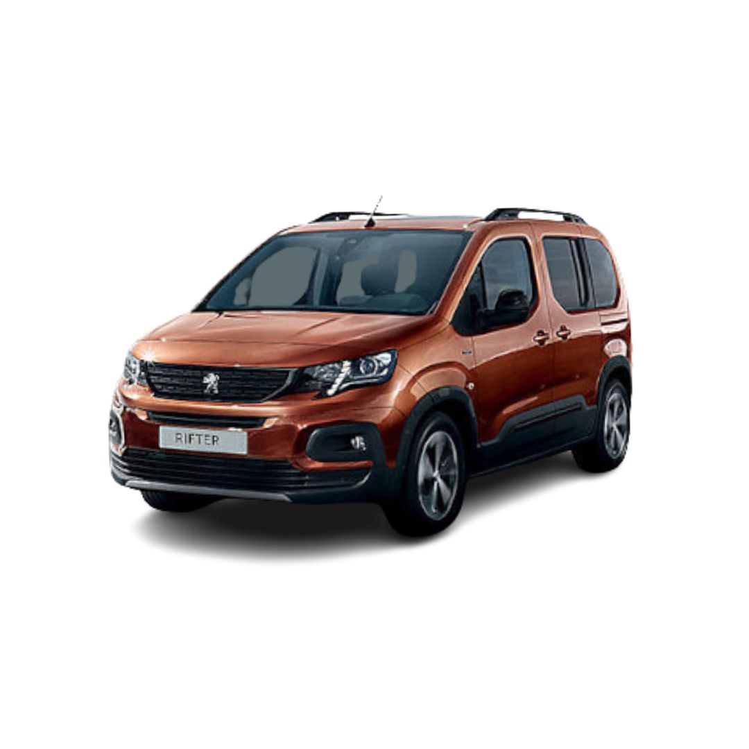 Tappetini auto in gomma Peugeot Rifter e-EV fabbricazione 09.2021 - presente, carrozzeria van